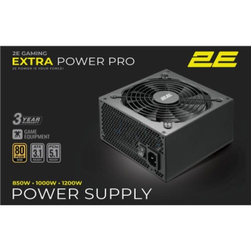 Блок питания 2E 1000W Extra Power Pro ATX3.1 GEN5.0 (2E-EP1000GMII-140)