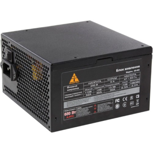 Блок питания Golden Field 650W (ATX-SS650)