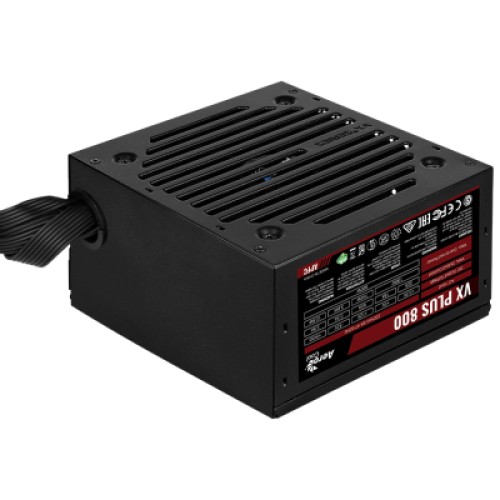 Блок питания AeroCool 800W VX Plus Stealth (ACPN-VS80AEY.12)