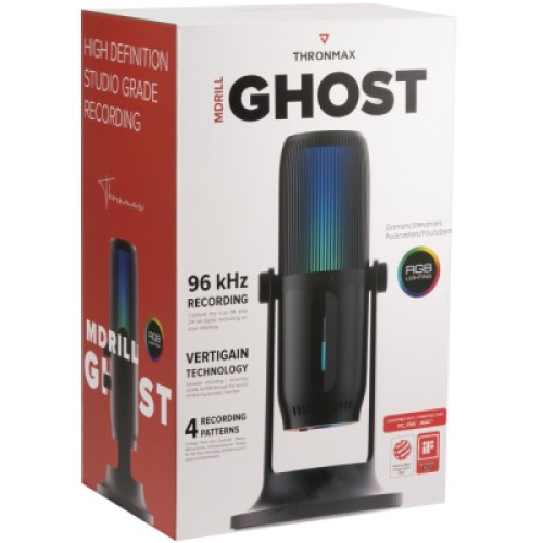Микрофон Thronmax MDRILL GHOST M2RGB Black (M2RGBTHRONMAX) Микрофон Thronmax MDRILL GHOST M2RGB Black (M2RGBTHRONMAX)