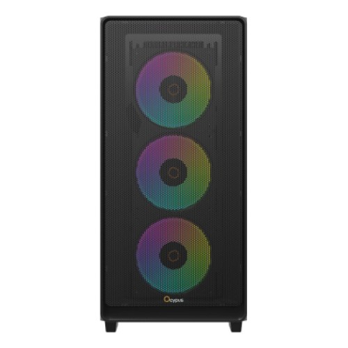 Корпус для ПК OCYPUS GAMMA C60 BK ARGB (GAMMA-C60-BKG400XX-GL)
