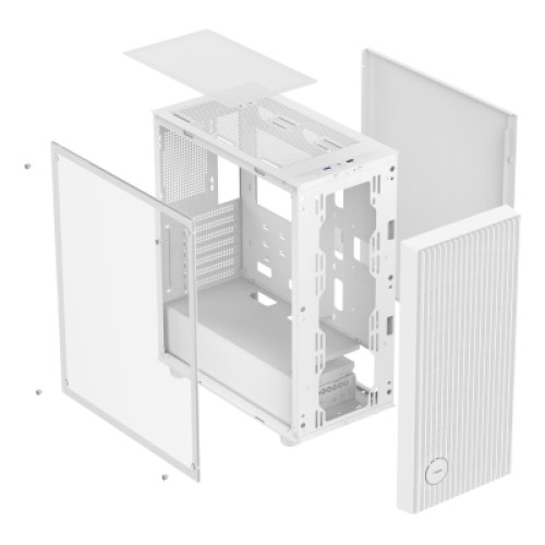Корпус для ПК OCYPUS GAMMA C70 WH (GAMMA-C70-WHG000XX-GL)