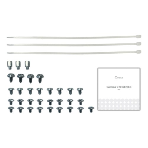 Корпус для ПК OCYPUS GAMMA C70 WH (GAMMA-C70-WHG000XX-GL)