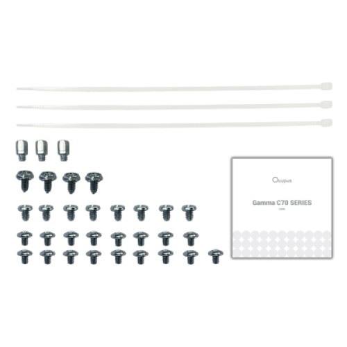 Корпус для ПК OCYPUS GAMMA C70 WH ARGB (GAMMA-C70-WHG400XX-GL)