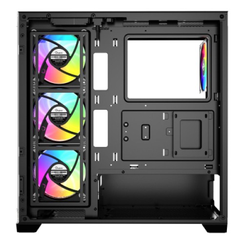 Корпус для ПК OCYPUS GAMMA C72 BK ARGB (GAMMA-C72-BKD400XX-GL)