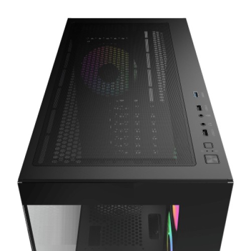 Корпус для ПК OCYPUS GAMMA C72 BK ARGB (GAMMA-C72-BKD400XX-GL)