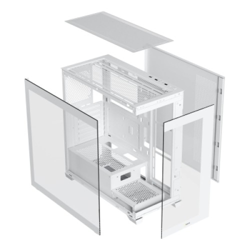 Корпус для ПК OCYPUS GAMMA C72 WH ARGB (GAMMA-C72-WHD400XX-GL)