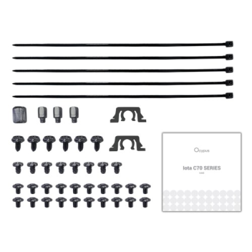 Корпус для ПК OCYPUS IOTA C70 BK ARGB (IOTA-C70-BKD600XX-GL)