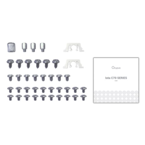 Корпус для ПК OCYPUS IOTA C70 WH ARGB (IOTA-C70-WHD600XX-GL)