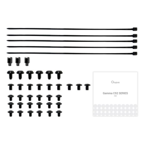 Корпус для ПК OCYPUS GAMMA C52 BK ARGB (GAMMA-C52-BKD300XX-GL)