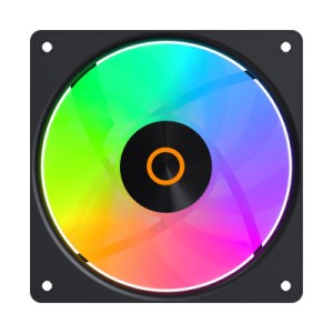 Кулер для корпуса OCYPUS GAMMA F12 ELITE BK ARGB REVERSE BLADE (GAMMA-F12-BK1AM01E-GL)