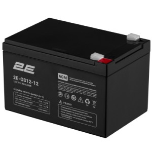 Батарея до ДБЖ 2E 2E-GS12-12 12V 12Ah (2E-GS12-12)
