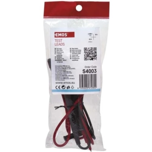 Щупы для мультиметра EMOS S4003, 10 A, CAT III (S4003)