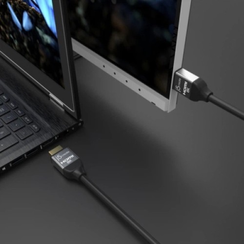 Кабель мультимедийный HDMI M to HDMI M 2.0m V2.1 8K 60Hz HDR10 HLG 48Gbp J5create (JDC53-N) Кабель мультимедийный HDMI M to HDMI M 2.0m V2.1 8K 60Hz HDR10 HLG 48Gbp J5create (JDC53-N)