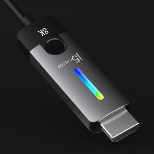 Кабель мультимедийный USB-C to HDMI M 1.8m 8K 60Hz LED RGB J5create (JCC157-N) Кабель мультимедийный USB-C to HDMI M 1.8m 8K 60Hz LED RGB J5create (JCC157-N)