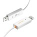 Дата кабель USB 2.0 AM/AM 1.8m Windows & Mac J5create (JUC400-N)