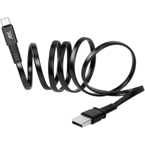 Дата кабель USB 2.0 AM to USB-C 1.2m black RivaCase (PS6002 BK12)