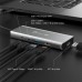 Концентратор J5create USB-C 7-in-1 USB 3.2 + USB-C PD + HDMI 4K + DisplayPort + SD/TF gray (JCD401-N)