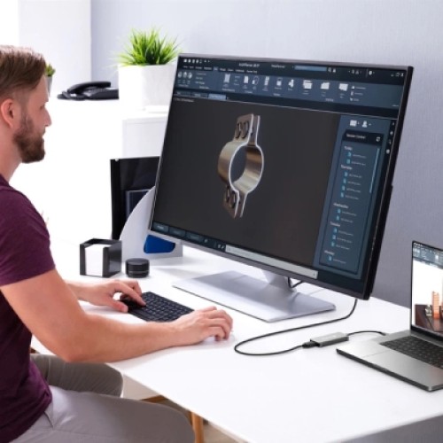 Концентратор J5create USB-C 5-in-1 2xUSB 3.2 10Gbps + 2xUSB-C 10Gbps PD 100W + HDMI 8K gray (JCH453-N) Концентратор J5create USB-C 5-in-1 2xUSB 3.2 10Gbps + 2xUSB-C 10Gbps PD 100W + HDMI 8K gray (JCH453-N)