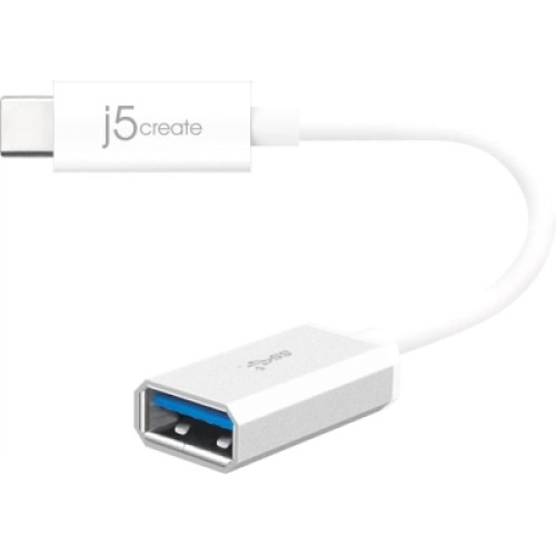 Переходник OTG USB 3.1 AF to USB-C 0.1m J5create (JUCX05-N)