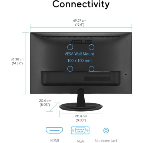 Монитор ASUS VP227HF