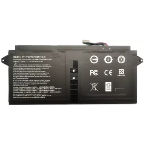 Аккумулятор для ноутбука Acer AP12F3J Aspire S7-391, 4680mAh (35Wh), 4cell, 7.4V, Li-Pol AlSoft (A71118)