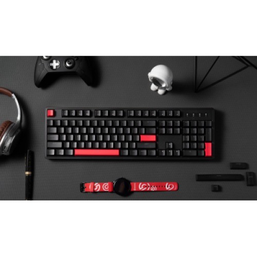 Клавиатура Lemokey Keychron X3 Red RGB USB Black (X3-H1-UA)