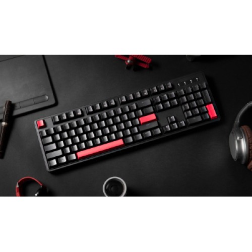 Клавиатура Lemokey Keychron X3 Red RGB USB Black (X3-H1-UA)