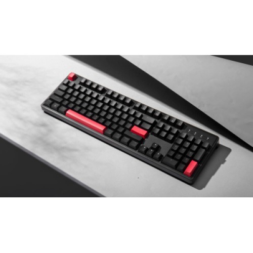 Клавиатура Lemokey Keychron X3 Red RGB USB Black (X3-H1-UA)