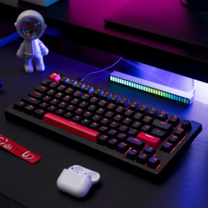 Клавіатура Lemokey Keychron X4 Red LED USB Black (X4-A1-UA)