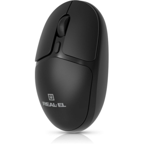 Мышка REAL-EL RM-335W Wireless Black (EL123200055)