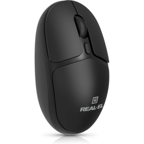 Мышка REAL-EL RM-335W Wireless Black (EL123200055)