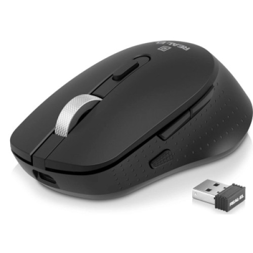 Мышка REAL-EL RM-380W Wireless Black (EL123200057)
