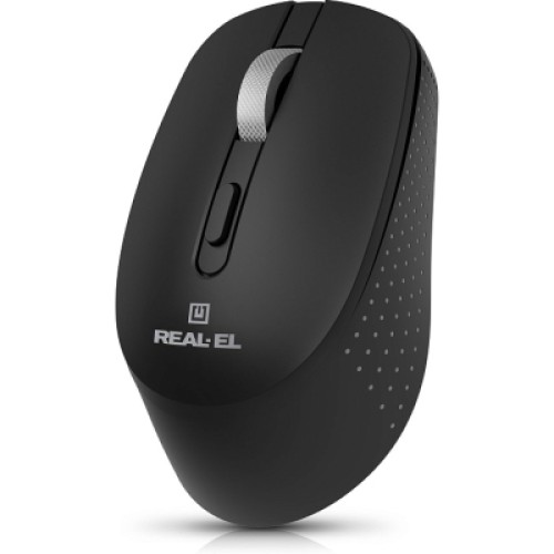 Мышка REAL-EL RM-380W Wireless Black (EL123200057)