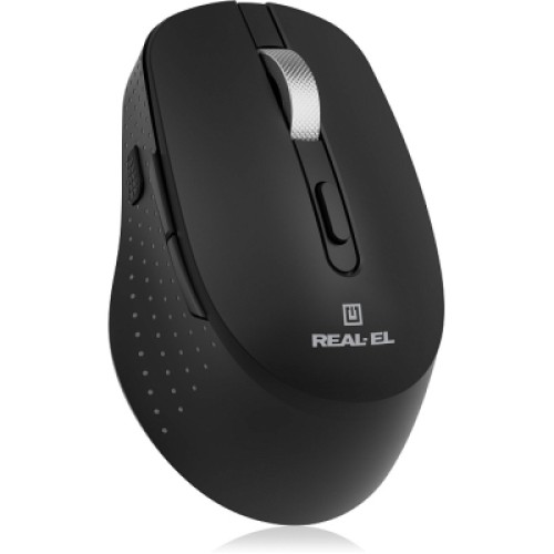 Мышка REAL-EL RM-380W Wireless Black (EL123200057)
