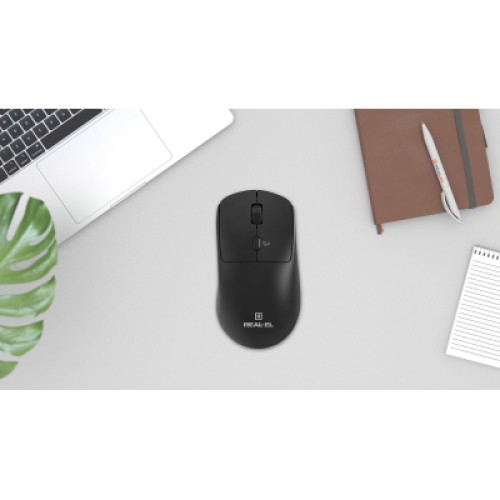 Мышка REAL-EL RM-317W Wireless Black (EL123200052)