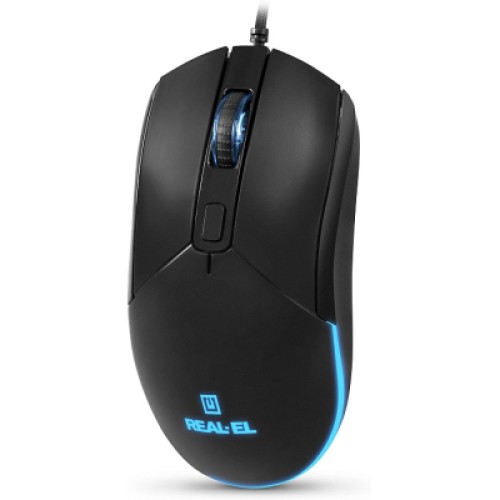 Мышка REAL-EL RM-515 USB Black (EL123200059)