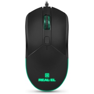 Мышка REAL-EL RM-515 USB Black (EL123200059)