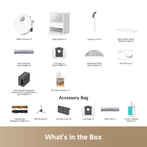 Пылесос Dreame Aqua 10 Ultra Roller Complete White (RLH71DE-1-wh)