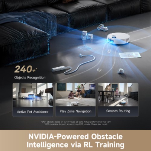 Пылесос Dreame Aqua 10 Ultra Roller Complete White (RLH71DE-1-wh)