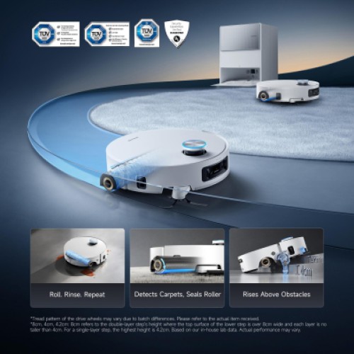 Пылесос Dreame Aqua 10 Ultra Roller Complete White (RLH71DE-1-wh)