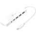Концентратор J5create USB-C 6-in-1 2xUSB 3.1 + USB-C PD + HDMI + SD/TF + 3.5mm white (JCD373-N)