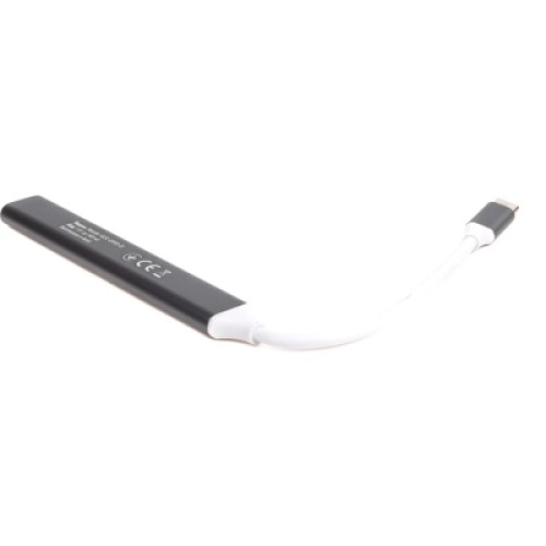 Концентратор Maxxter USB-C to 1xUSB 3.0 + 2xUSB 2.0 + 1xUSB-C PD100W + 1xUSB-C (HU3C-4P1PD-01)