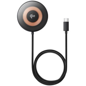 Зарядное устройство Baseus Simple Mini4 Magnetic Wireless Charging Stand Qi2 15W Cosmic Black (P10273300121-01)