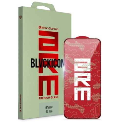 Стекло защитное Armorstandart Icon Apple iPhone 17 Pro Black (ARM88499)