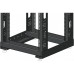 Стойка двухрамная 42U глуб.540мм черная (без ножек) CMS (UA-OF42-D54-BK)