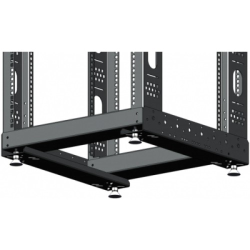 Стойка двухрамная 42U глуб.540мм черная (без ножек) CMS (UA-OF42-D54-BK)