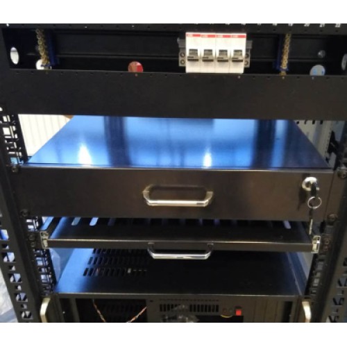 Ящик для документов 2U глубина 400 мм Eserver (40015)