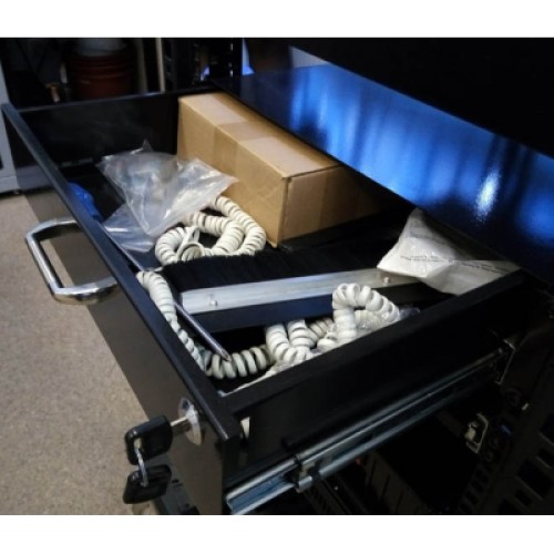 Ящик для документов 2U глубина 400 мм Eserver (40015)