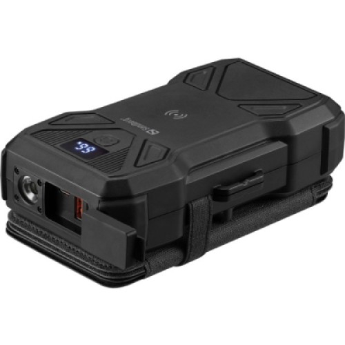 Батарея универсальная Sandberg 27000mAh Solar 5-Panel 8W, PD/20W, IP54, Flashlight, wireless charging 15W (421-06)
